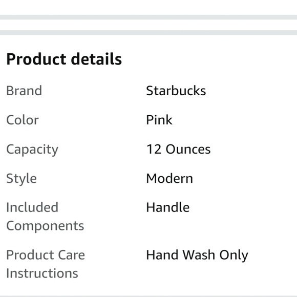 Starbucks Pink "Stay Cozy/Sweater Weather" Ban.Do 2018 12 oz. Ceramic Mug - Picture 9 of 9